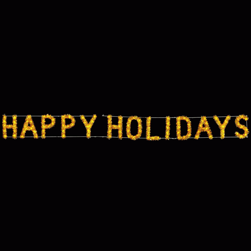 Happy Holidays Skyline