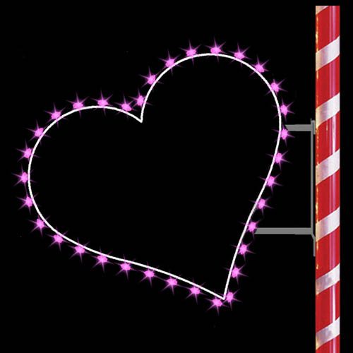 3' Silhouette Heart