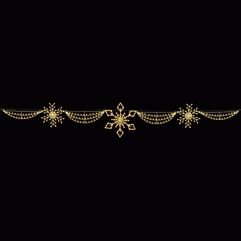 40' Snowflake Skyline