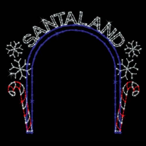 13' x 12' Santa Land Arch