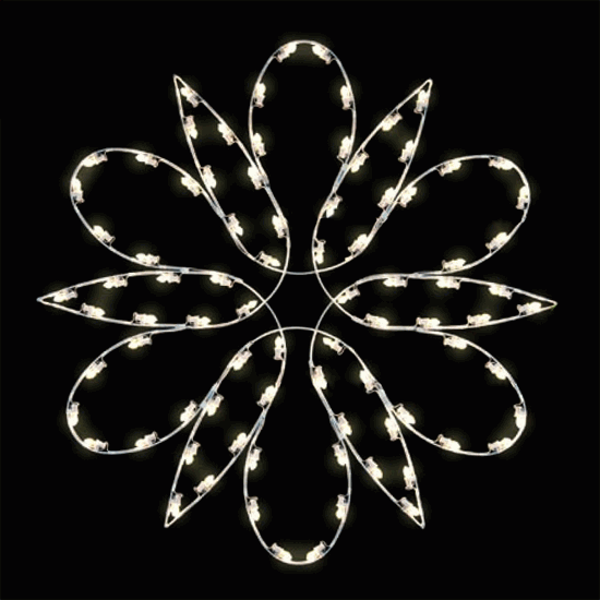 Fantasy Spiral Snowflake