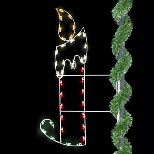 6' Christmas Candle