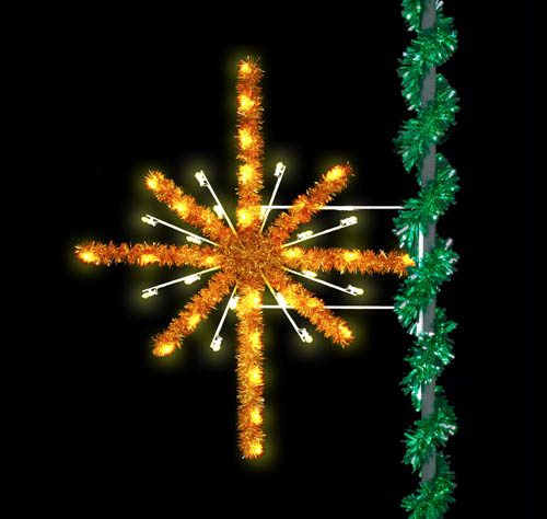 6' Enhanced Golden Starburst