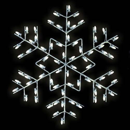 Winterfest Spiral Snowflake