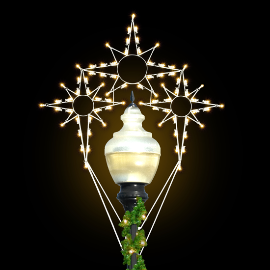 8' Triple Bethlehem Star