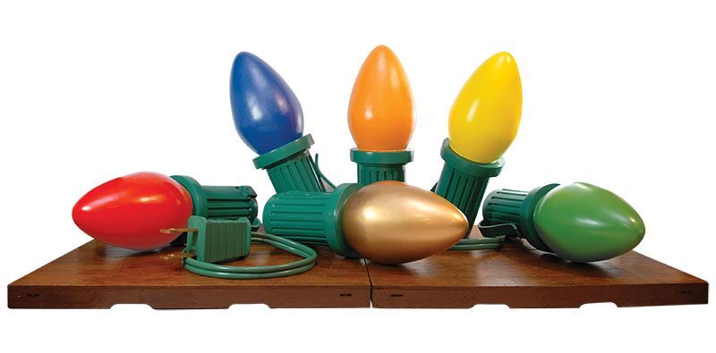 Giant Fiberglass C7 Bulbs