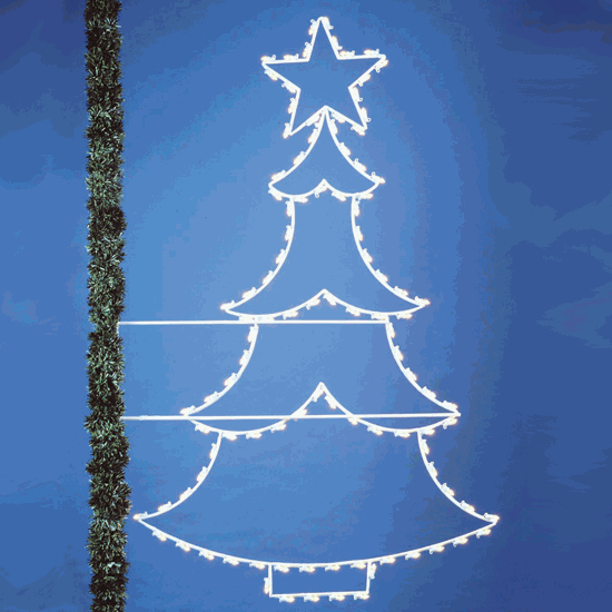 8' Tree with Star