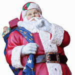 Santa Sculptures