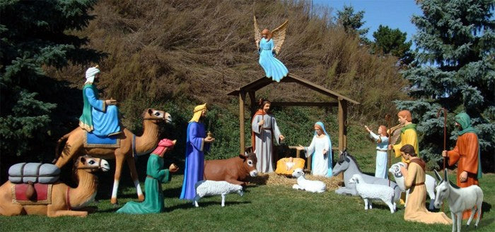 Nativity Fiberglass Sculptures