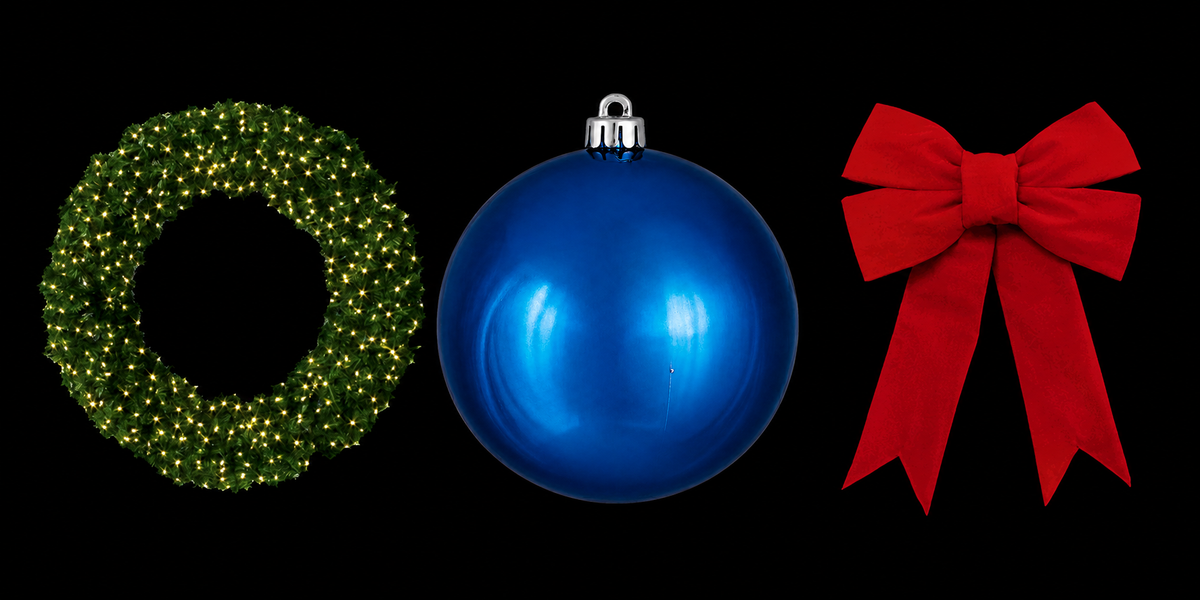 Wreaths, Bows & Ornaments