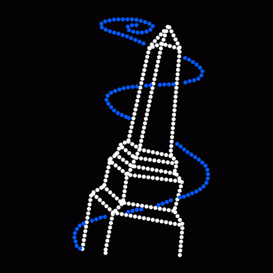 14' x 8'  Animated Boneyard Monument