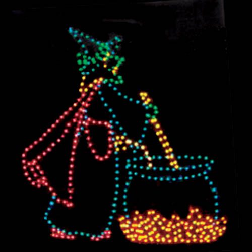 10' x 10' Witch with Cauldron