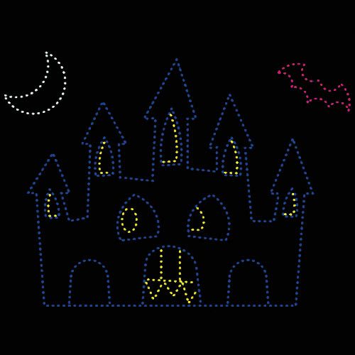 17' x 20' Halloween Castle