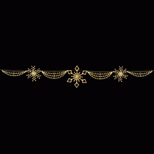 40' Snowflake Skyline