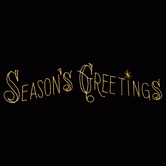 30' Seasons Greetings Skyline