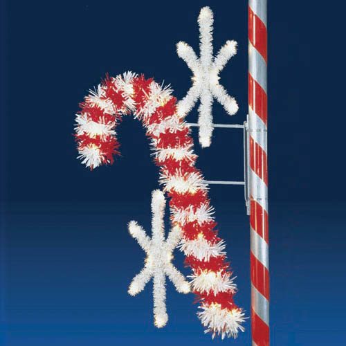 7 1/2' Starbright Candy Cane
