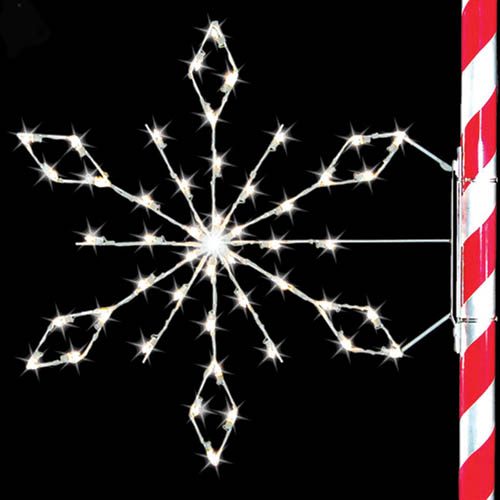 5' Silhouette Crystal Snowflake