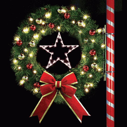 4' Oregonian Wreath with Star