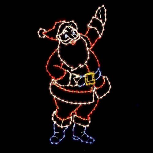 9 1/2' Silhouette Santa