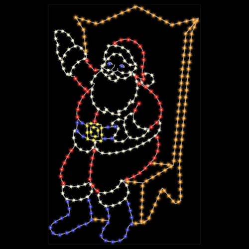 11' Sitting Santa