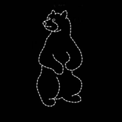 10' Standing Black Bear