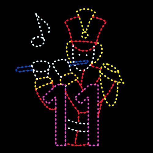 11' x 10' Eleven Pipers Piping