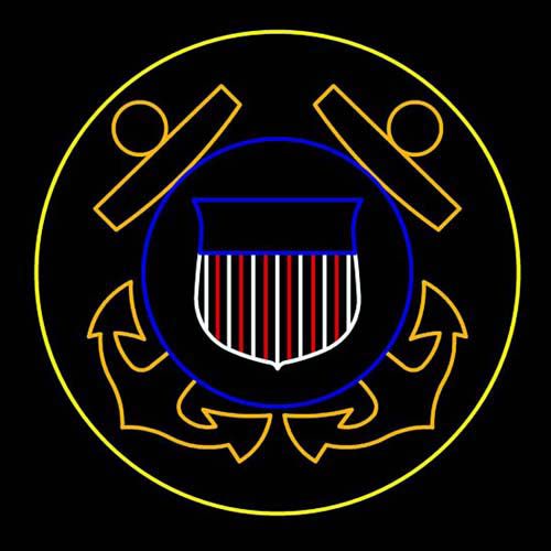 12' Coast Guard Insignia