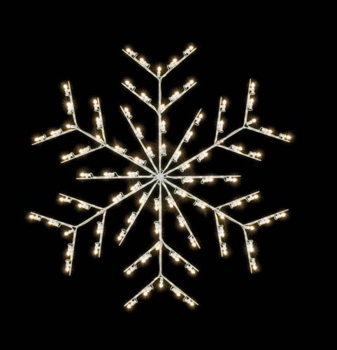 Deluxe Forked Snowflake