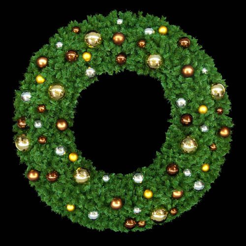 Large 3D Multi Ring Wreath