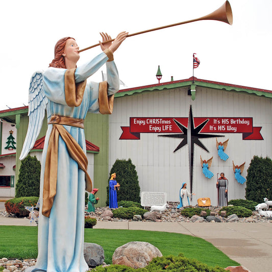 9' Fiberglass Angel