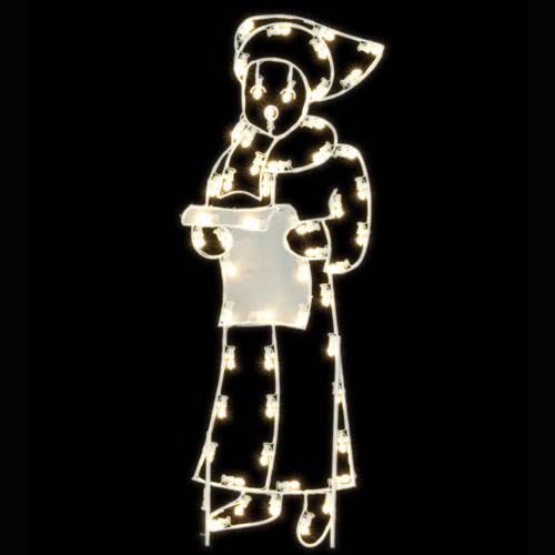 5' Caroling Woman
