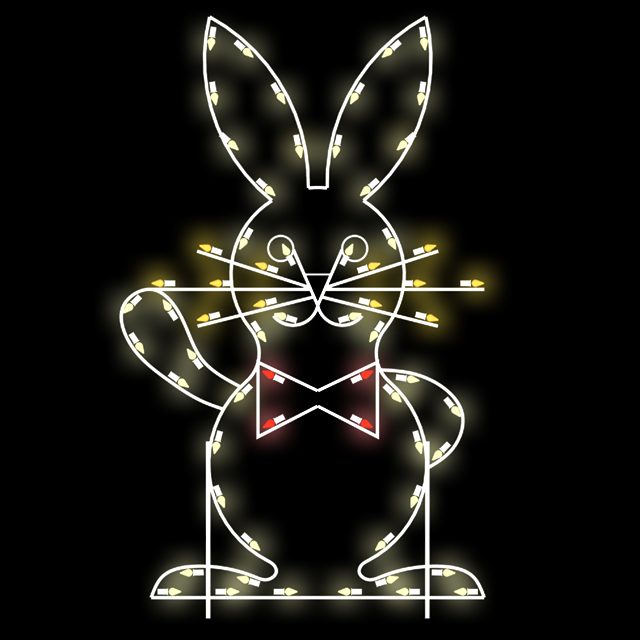 5' Easter Bunny