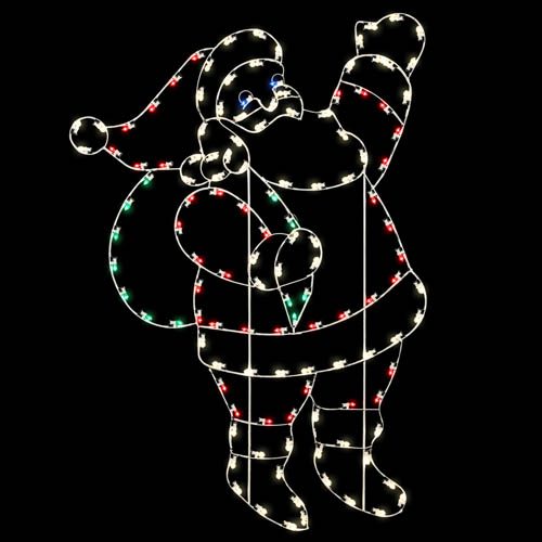 8' Waving Santa