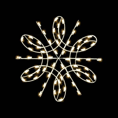 Deluxe Spiral Snowflake