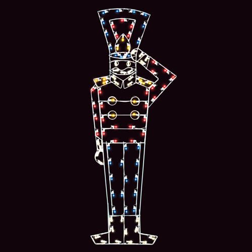 8' Saluting Toy Soldier