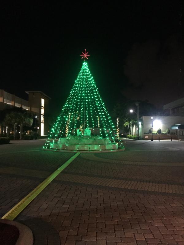 Green Tree of Lights