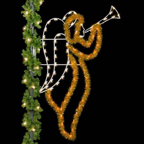 8' Enhanced Christmas Angel
