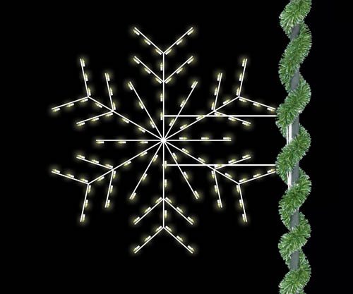 Deluxe Forked Snowfake