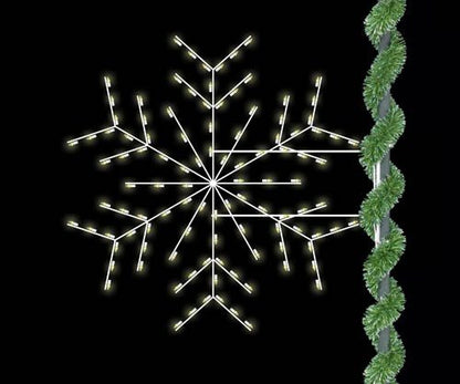 Deluxe Forked Snowfake