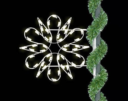 Fantasy Spiral Snowflake
