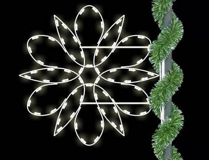 Fantasy Spiral Snowflake