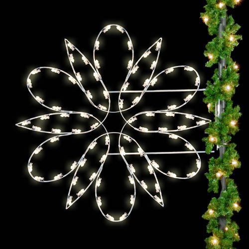 Fantasy Spiral Snowflake