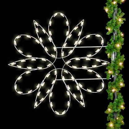 Fantasy Spiral Snowflake