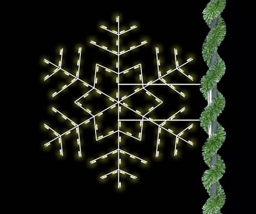 Winterfest Forked Snowflake