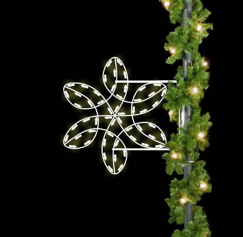 Winterfest Spiral Snowflake