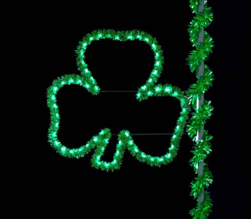 5' Sparkling Shamrock