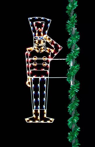 8' Saluting Toy Soldier
