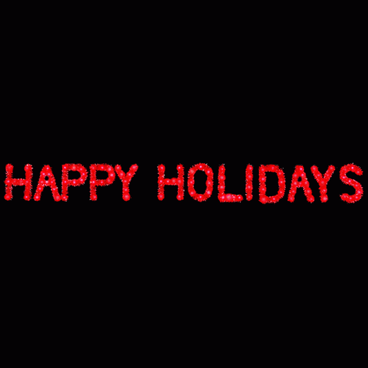 Happy Holidays Skyline