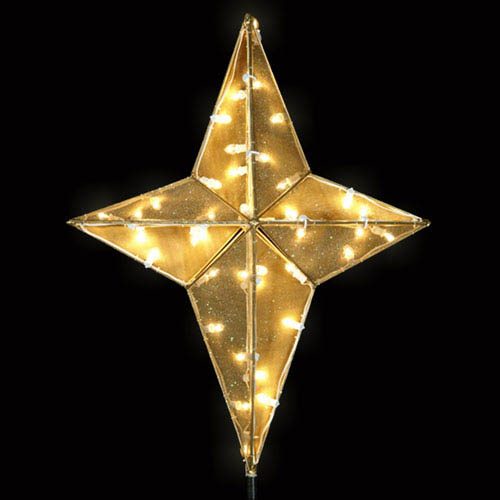 3D Nativity Star Tree Topper