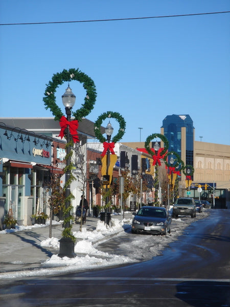 Lamp Cover Wreaths